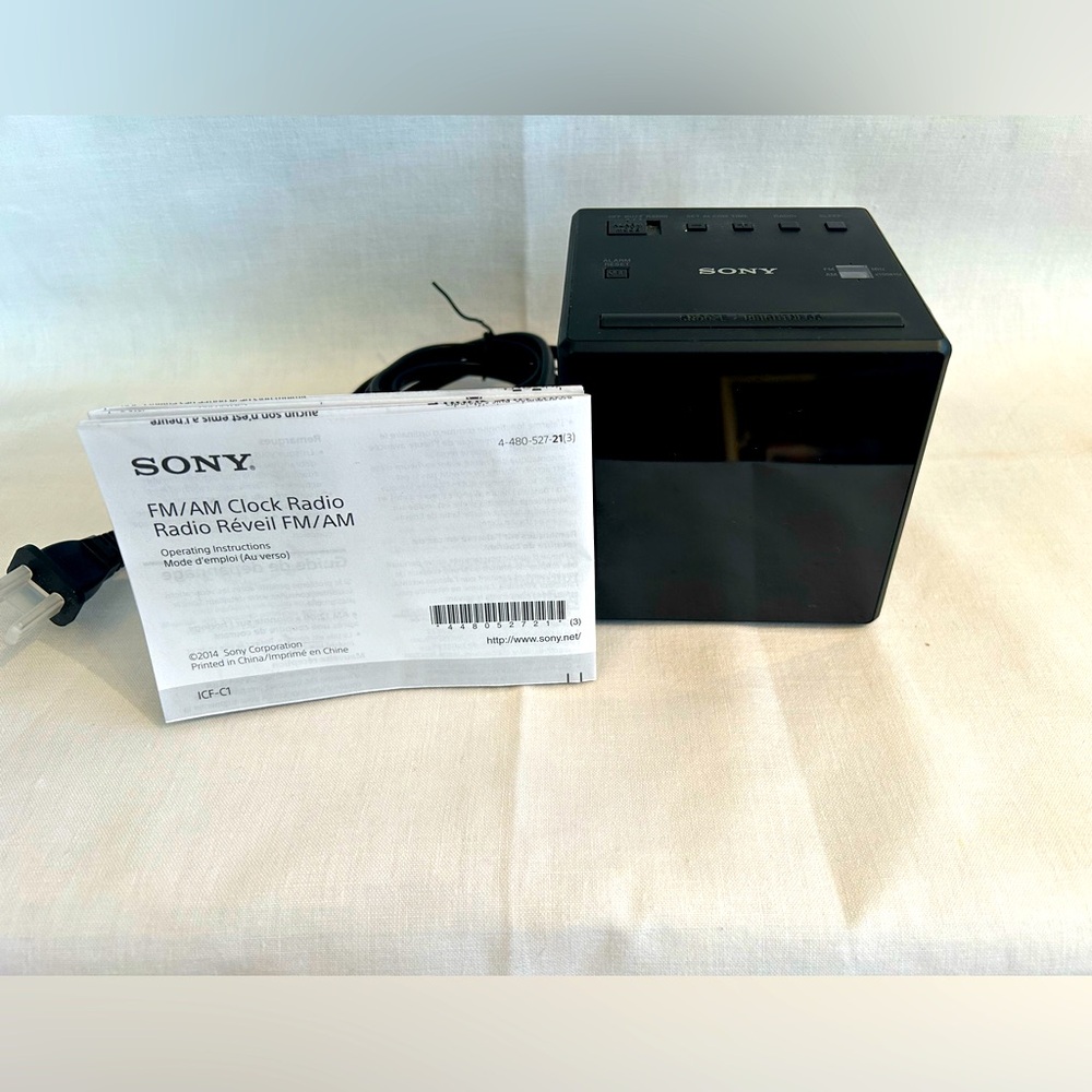 ⏰ SONY AM/FM Radio
